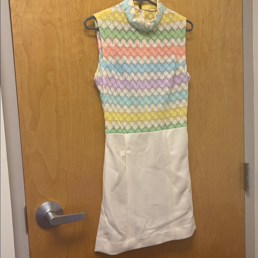 Colorful vintage dress